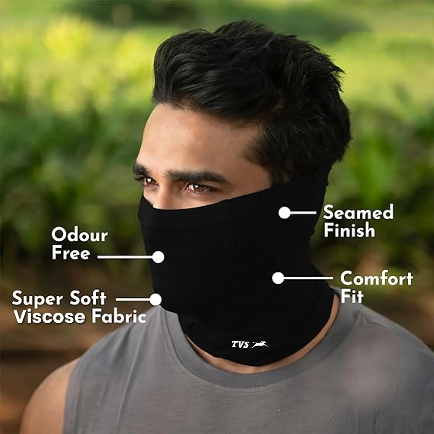 TVS Arm Sleeve & Neck Gaiter Set - Suitable for Men & Women - Image 7