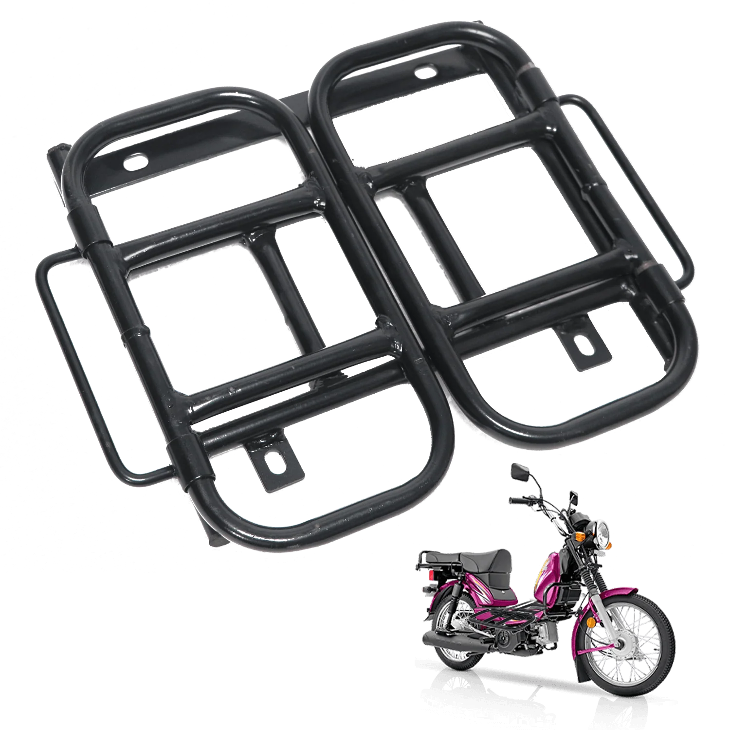 TVS Butterfly Carrier for XL100 | Compact, Durable & Lightweight
