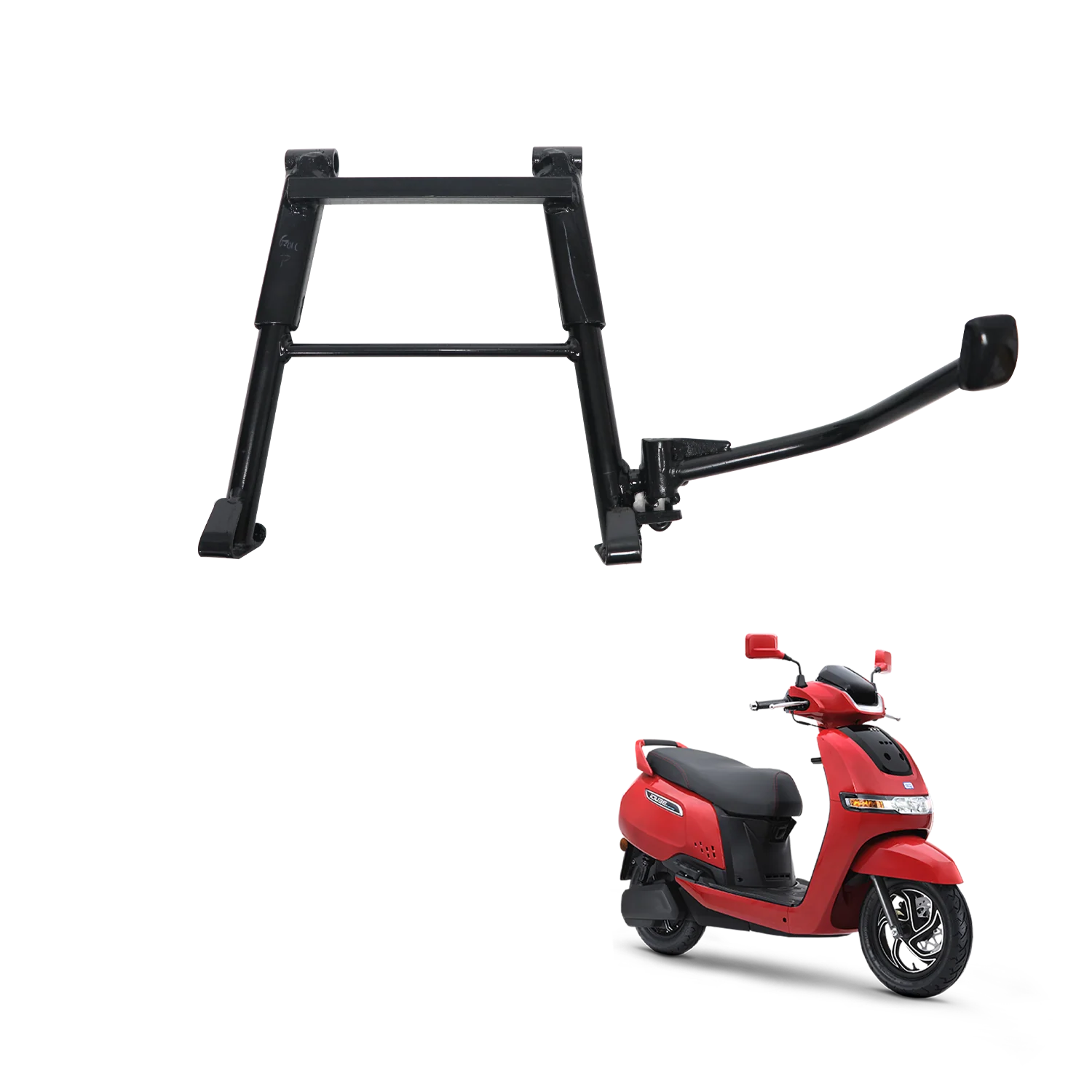 TVS Center Stand Kit for IQUBE | Stable & Reliable Support
