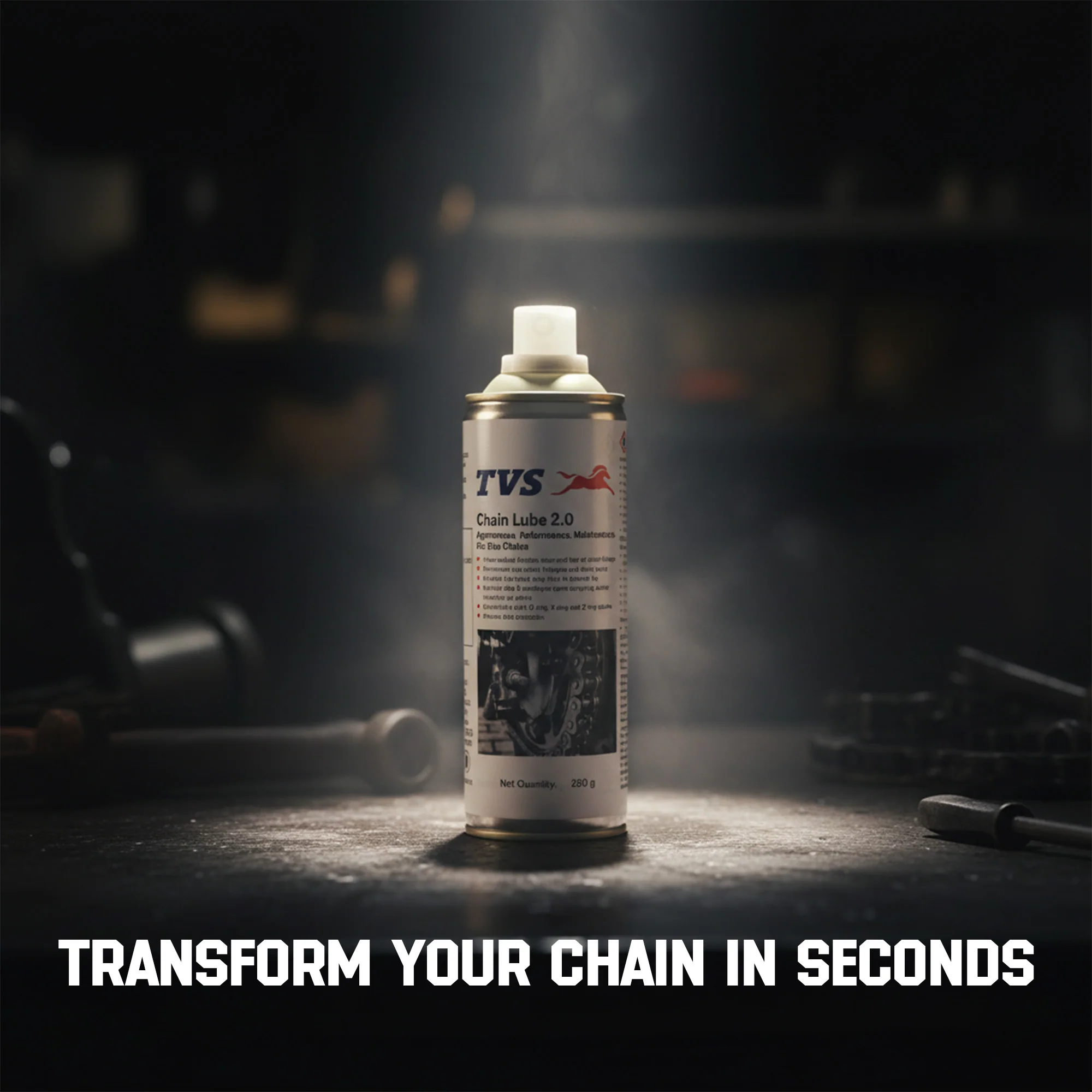 TVS Chain Lube 2.0 - 250Gm. | Precision Lubrication for Peak Chain Performance - Image 5