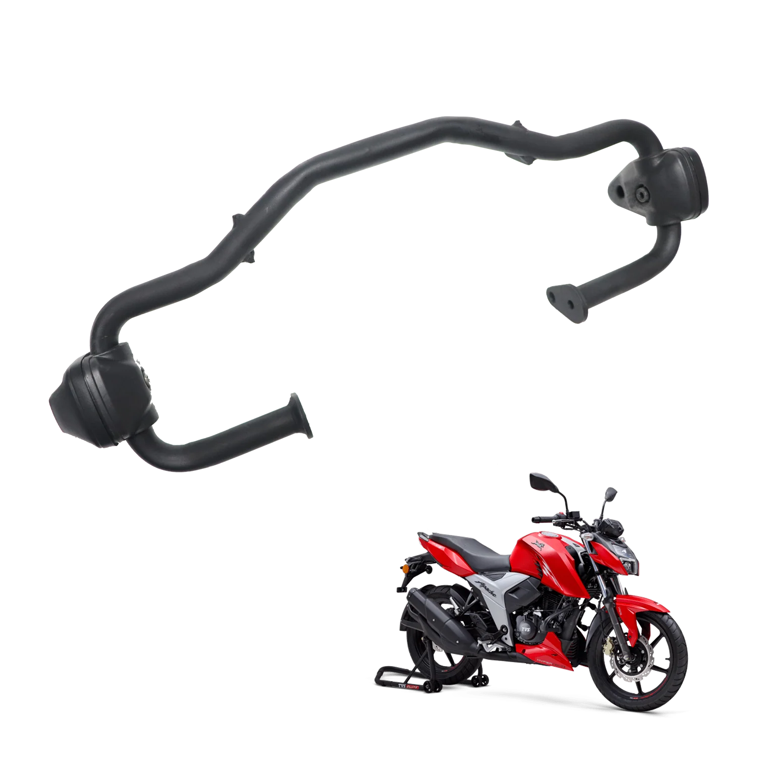 TVS Crash Guard Assy 180 - Heavy-Duty Protection for Safe Riding