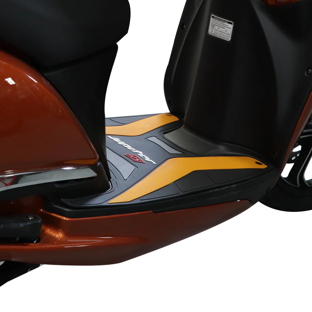 TVS Jupiter 125 Designer Floor Mat Orange -  Durable Protection - Image 5