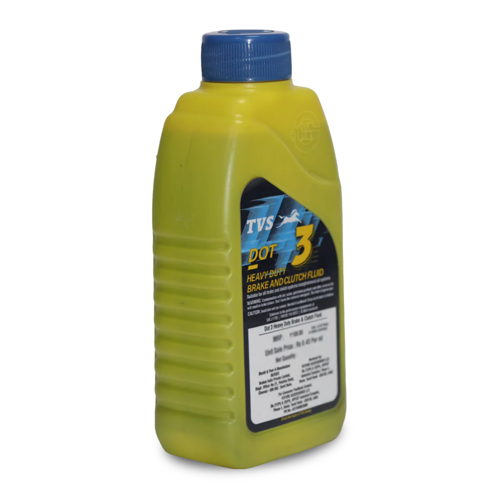 TVS Dot3 Heavy Duty Brake and Clutch Fluid - 250ml. - Image 2