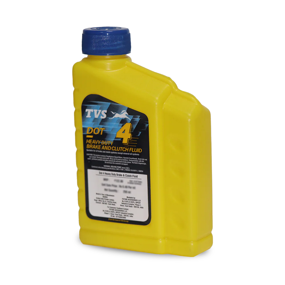 TVS DOT4 - Heavy Duty Brake and Clutch Fluid 100ml. - Image 2