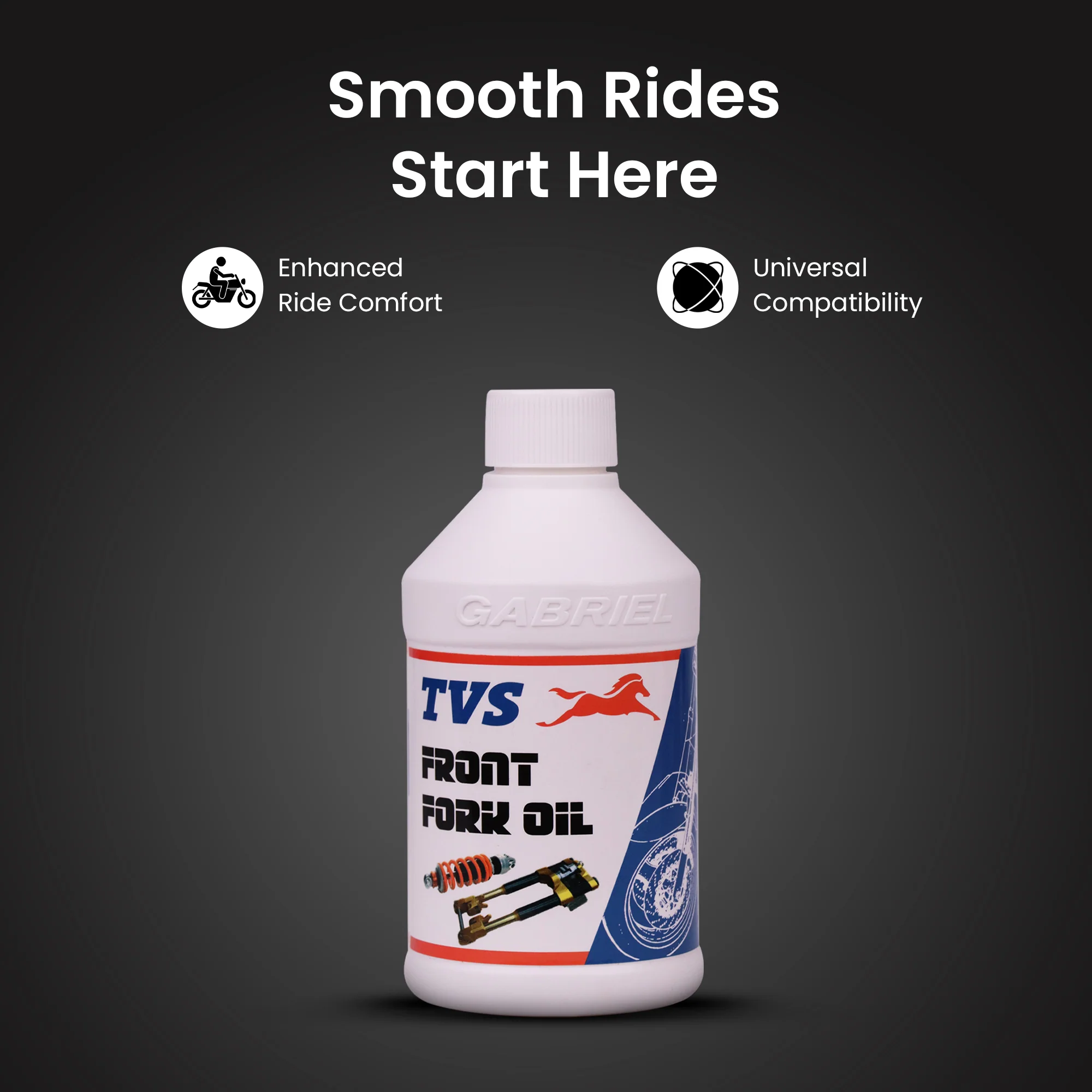 TVS Front Fork Oil 350ml Keep Your Bike Forks in Top Condition - Image 2