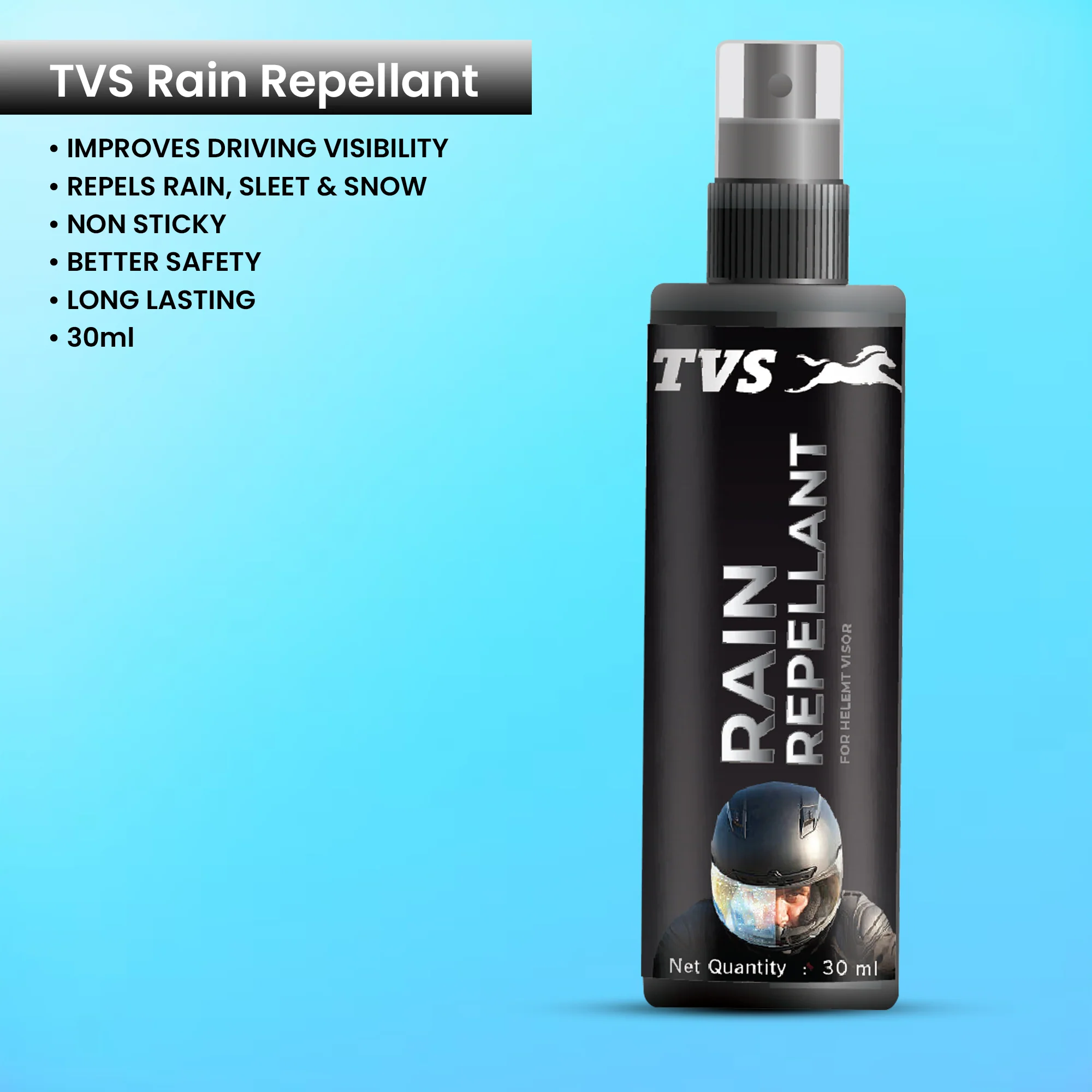 TVS Helmet Care Kit - Ultimate Cleaning Solution for Your Helmet - Image 6