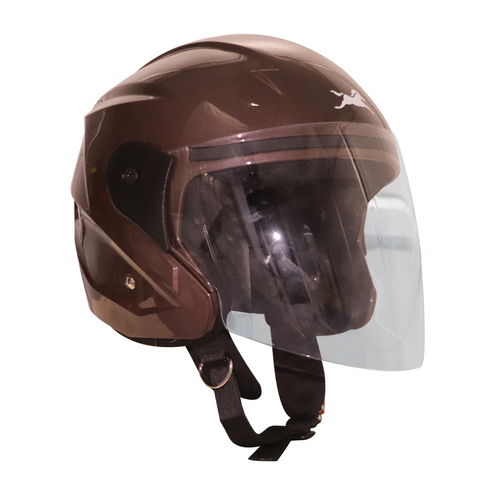 TVS iQube Half Face Helmet Copper/Bronze -  Stylish for Riders - Image 5
