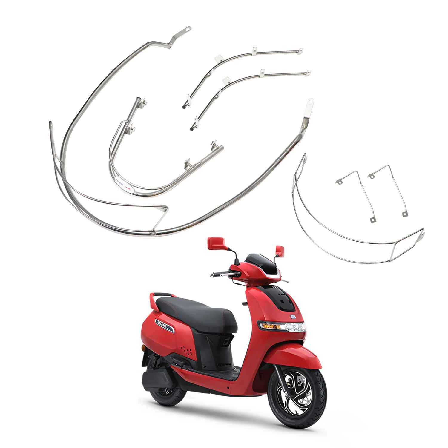 TVS Kit Scooter Guard for iQube | Stylish Protection for Your Scooter