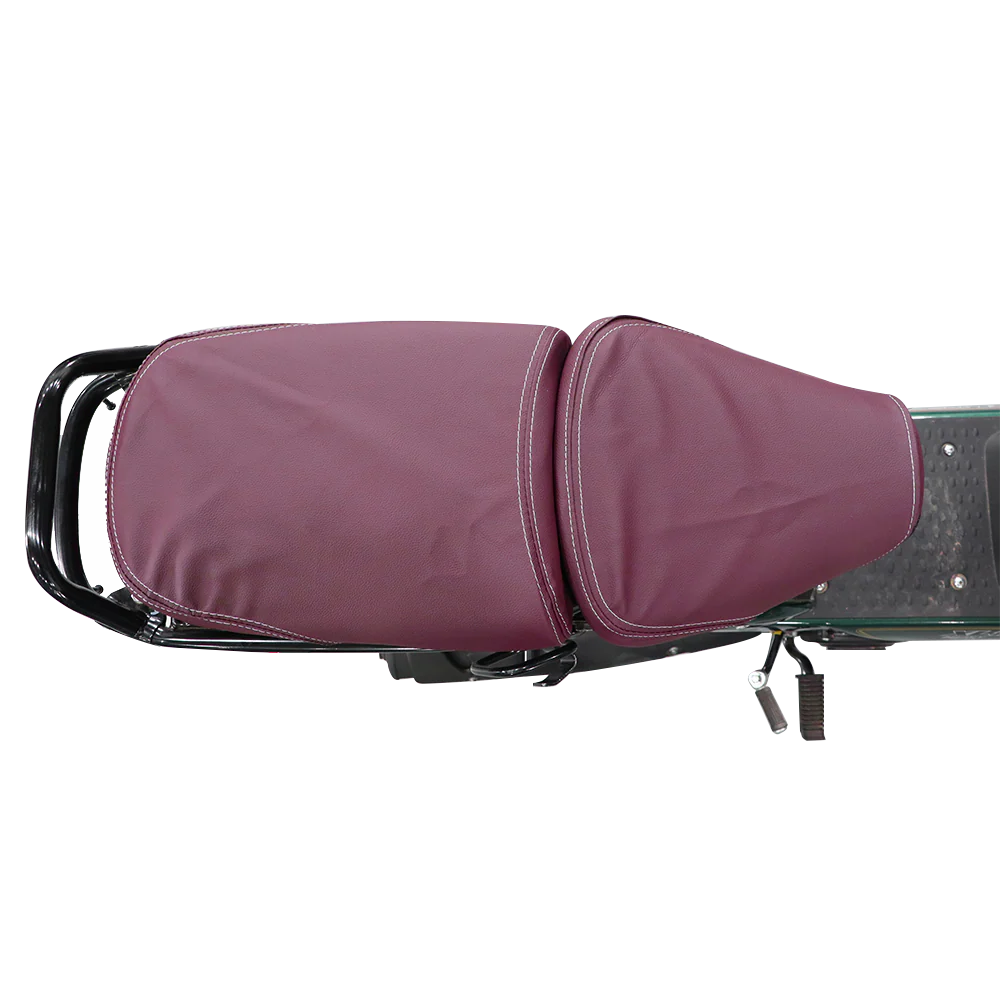 TVS XL100 Seat Cover Eco Purple - Vibrant & Durable Protection - Image 2
