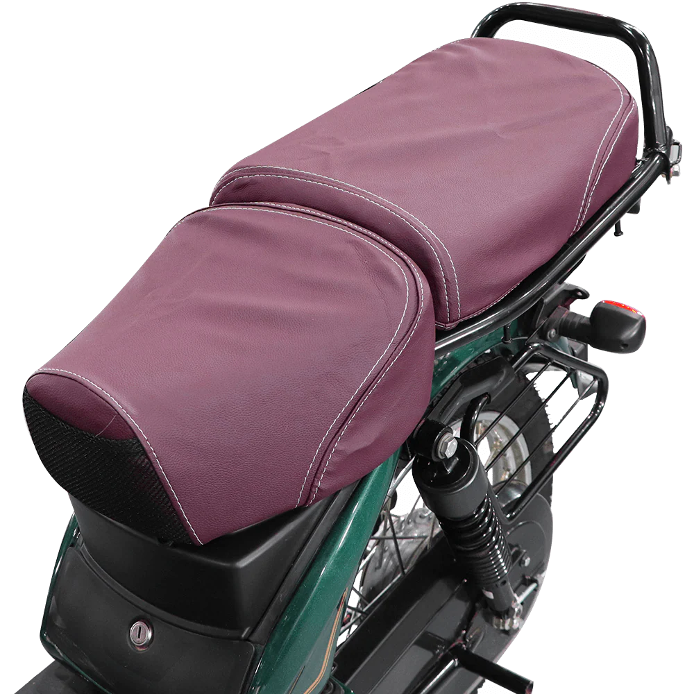 TVS XL100 Seat Cover Eco Purple - Vibrant & Durable Protection - Image 3