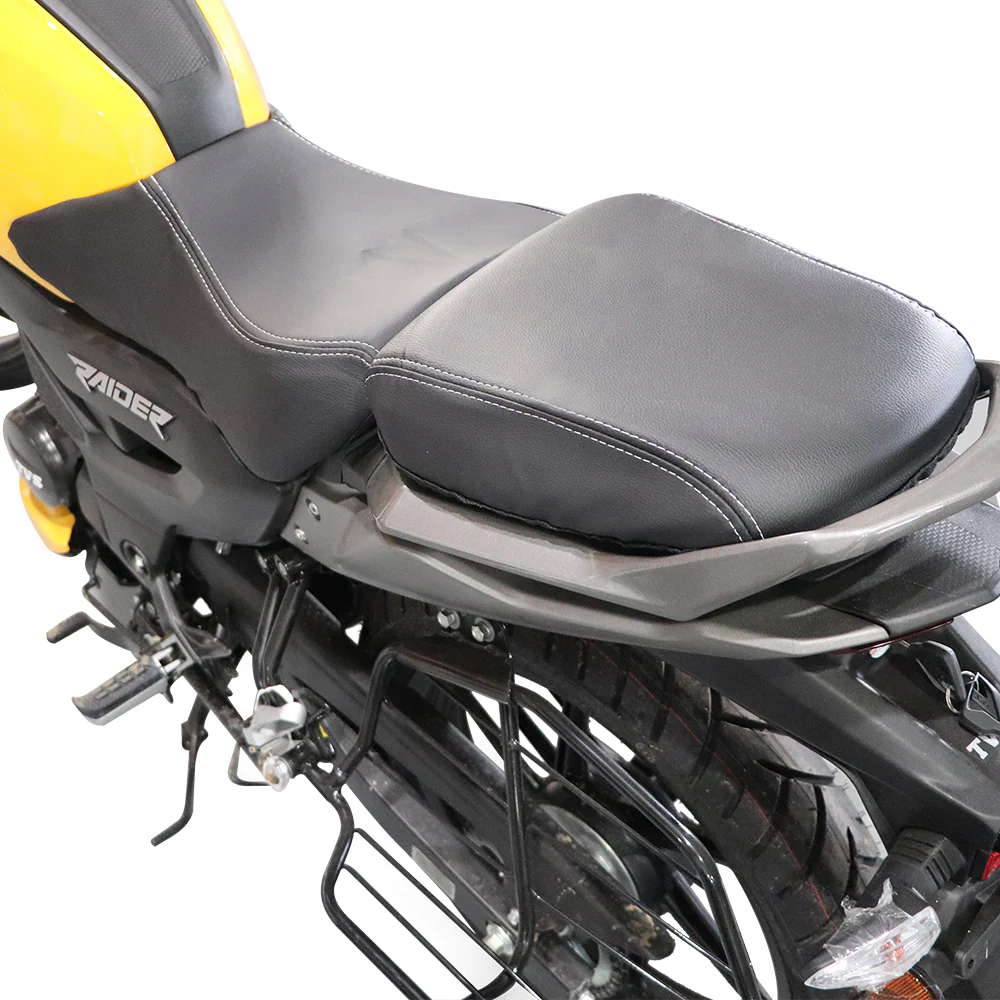 TVS Raider Eco Seat Cover Black - Stylish & Protective Design - Image 4