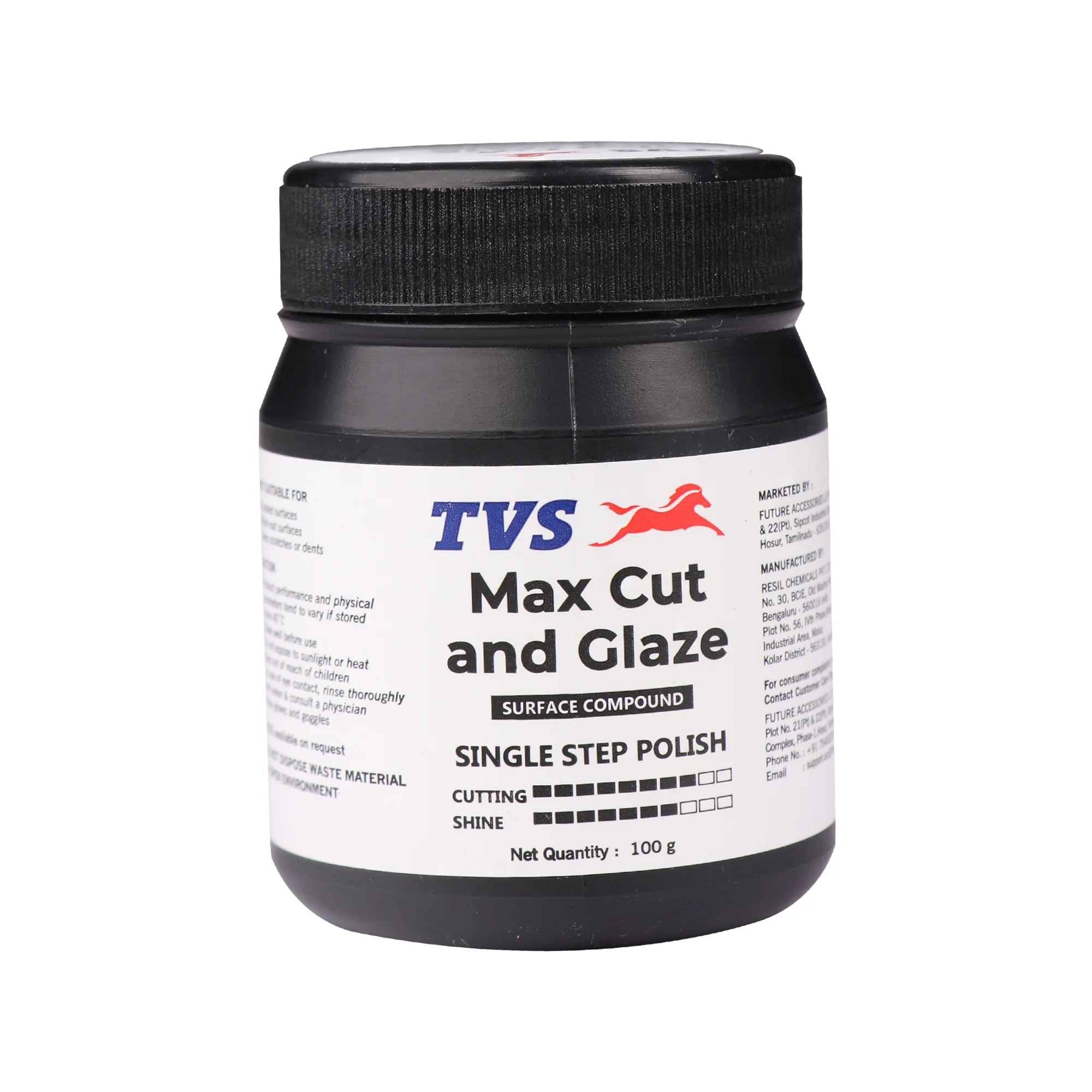 TVS Max Cut and Glaze, Net Weight: 100gr. - Single Step Polish - Image 6