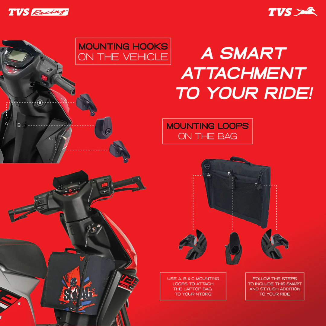 TVS Ntorq Front Storage Bag - BOLD - Image 8
