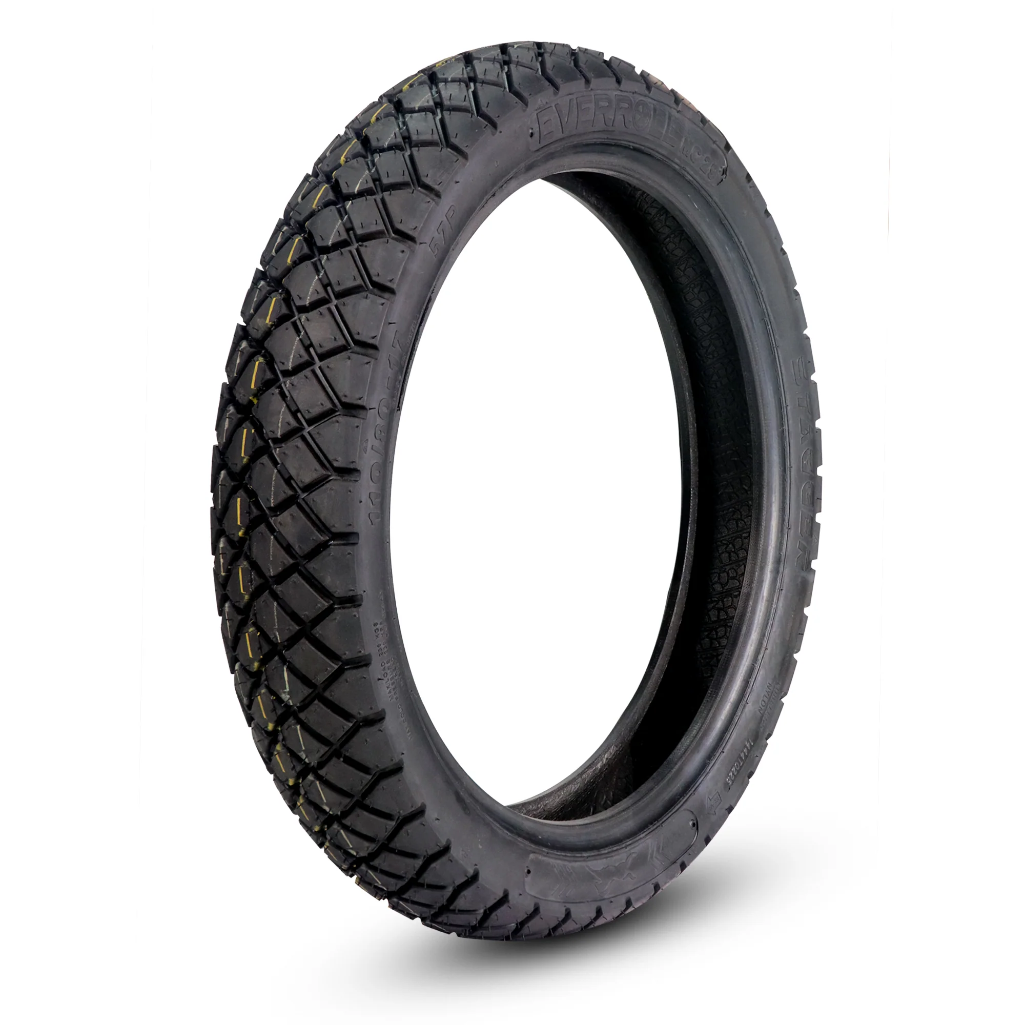 Rear Tubeless Nylon Tyre - 110/80-17 TL TO MC29 | Vehicle Compatibility - TVS Apache RTR 160 & 180