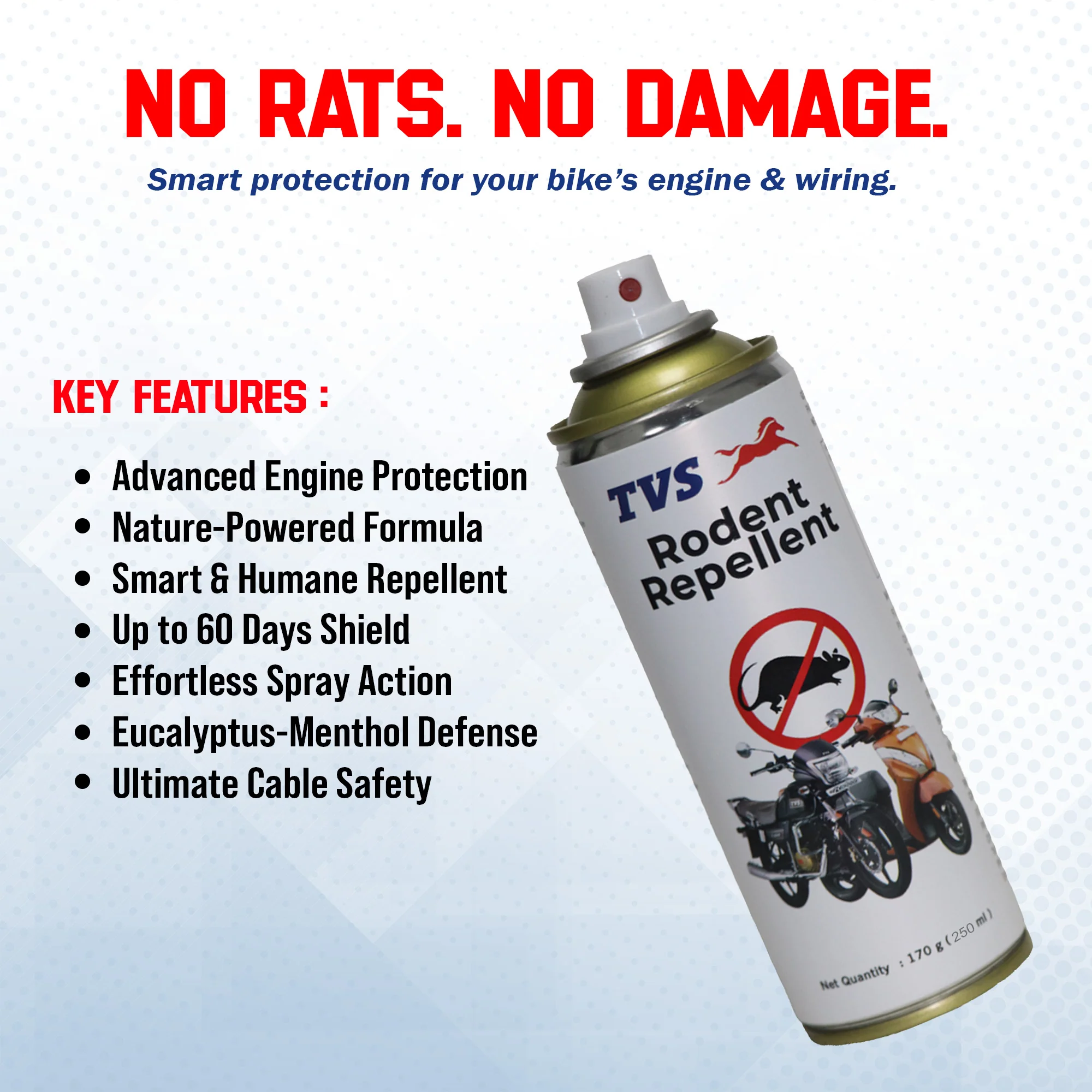 TVS Rodent Repellent | Keep Rodents Away from Your Vehicle - Image 6