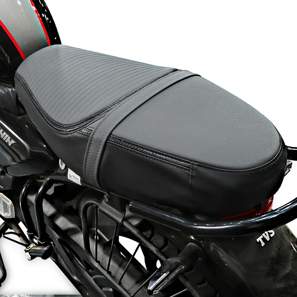 TVS Ronin Dark Grey Seat Cover (2024 or before Edition) - Image 4