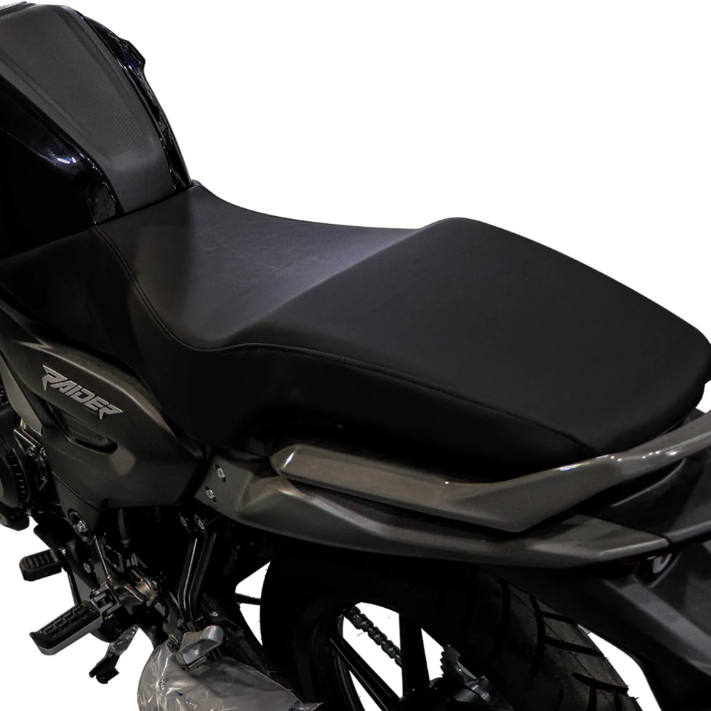 TVS Raider Black Single Seat Cover - Comfortable Protection - Image 4