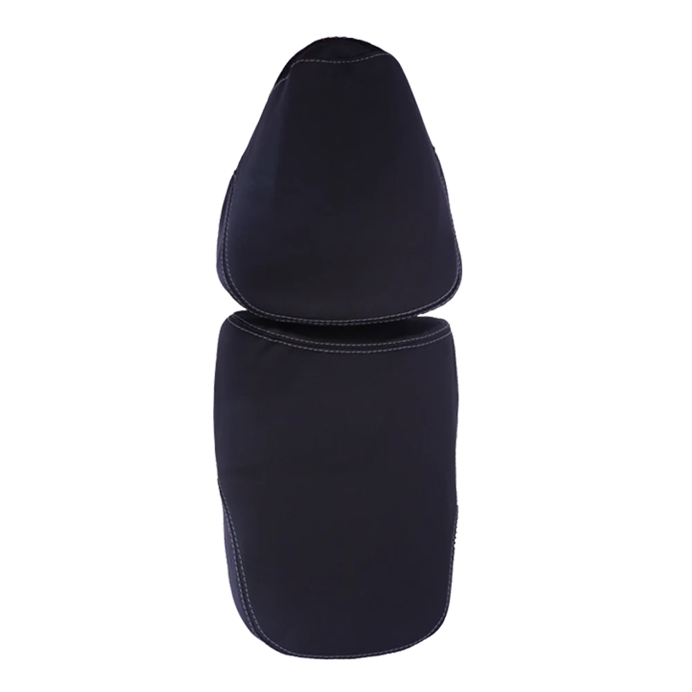 TVS XL 100 Kit Seat Cover | Color: Black | Front & Back, Two Piece - Image 5