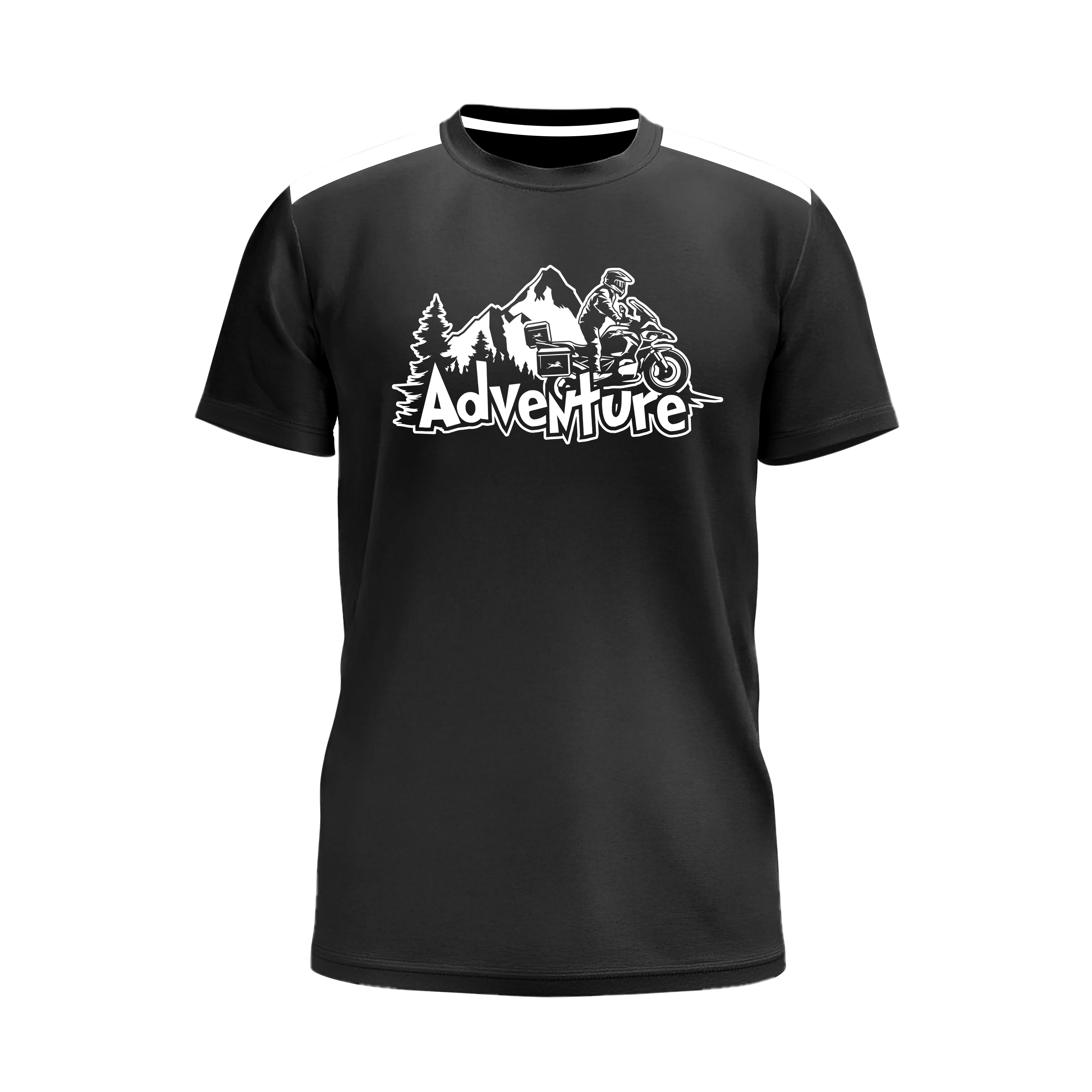 TVS Adventure Round Neck Radium Print T-shirt - Image 5