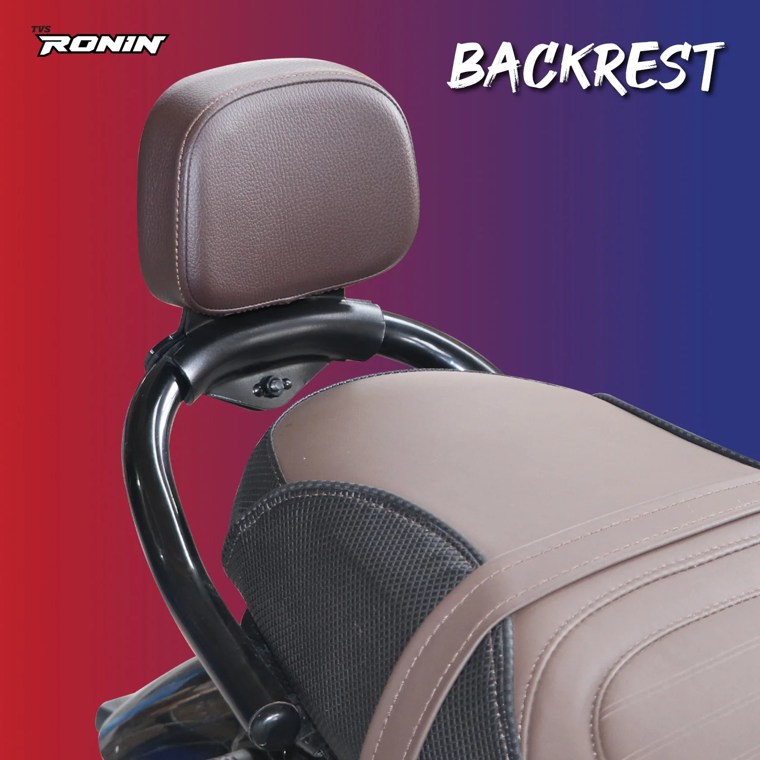 TVS Back Rest for RONIN (2024 or before Edition) - Image 2