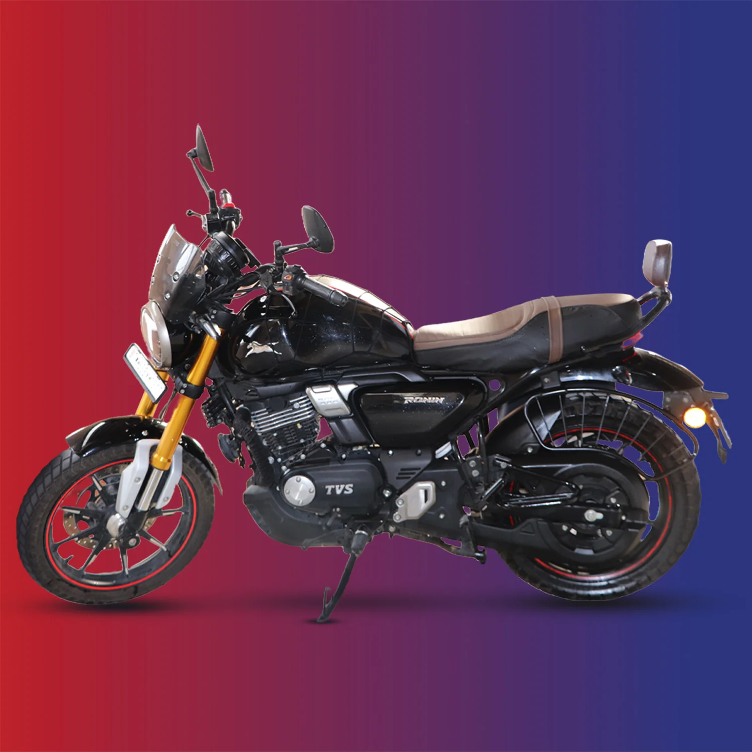 TVS Back Rest for RONIN (2024 or before Edition) - Image 4