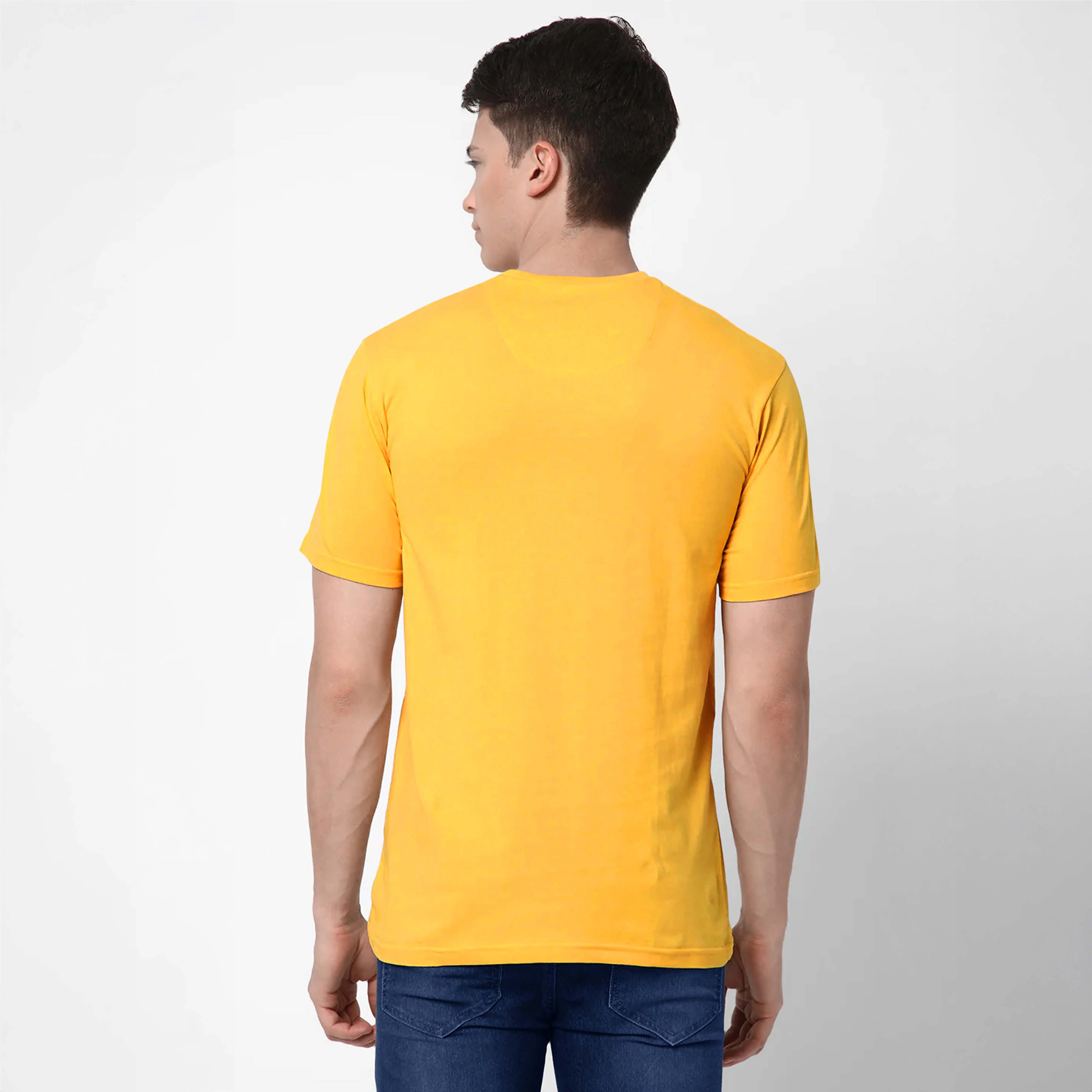 TVS Ride Crew neck Cotton T-shirt | High visibility & Reflective Sticker - Image 4