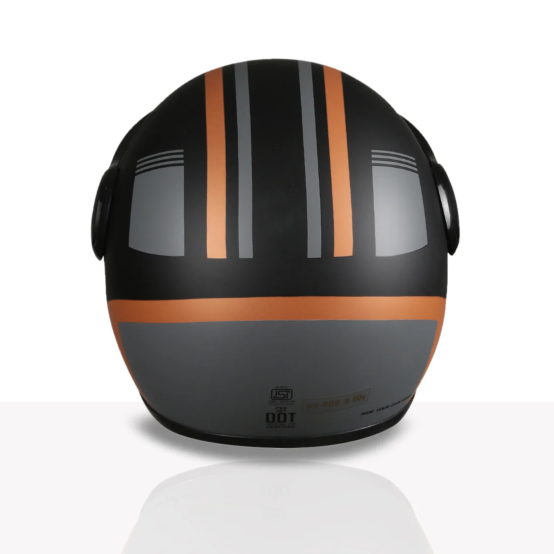 TVS Cruisetown Open Face Helmet – Stylish & Safe Helmet for Riders | ISI & DOT Certified | Premium Protection for Men & Women | Comfortable, Durable & Lightweight Design with Visor - Image 56