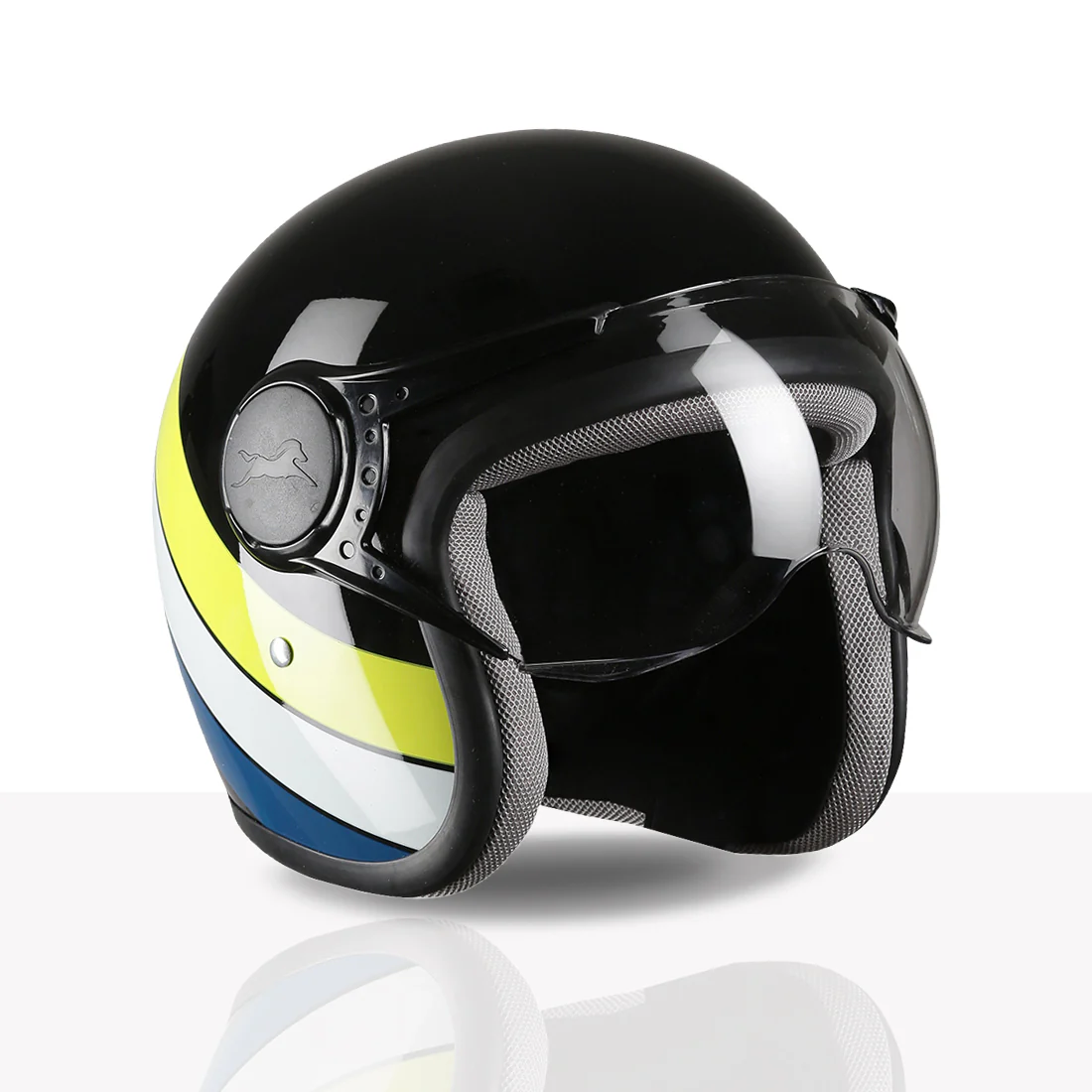 TVS Cruisetown Open Face Helmet – Stylish & Safe Helmet for Riders | ISI & DOT Certified | Premium Protection for Men & Women | Comfortable, Durable & Lightweight Design with Visor - Image 61