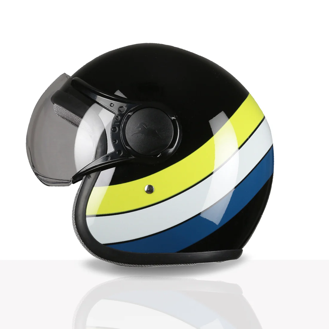 TVS Cruisetown Open Face Helmet – Stylish & Safe Helmet for Riders | ISI & DOT Certified | Premium Protection for Men & Women | Comfortable, Durable & Lightweight Design with Visor - Image 65