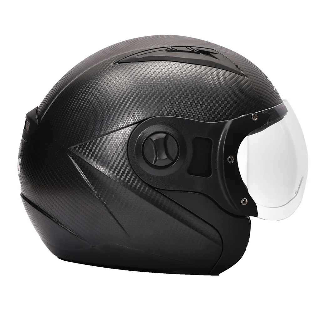 TVS Helmet Full Face Black GE - Premium Protection and Style - Image 3