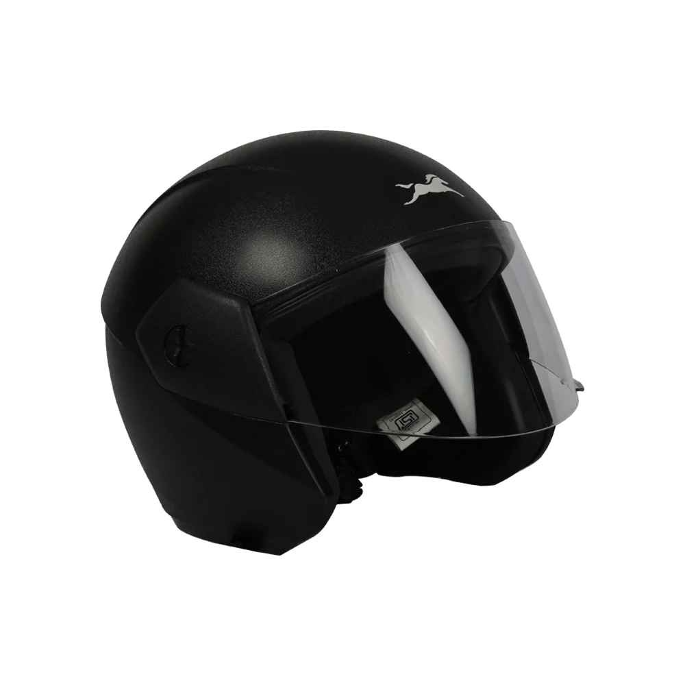 TVS Helmet Half Face Black ZE - Image 3