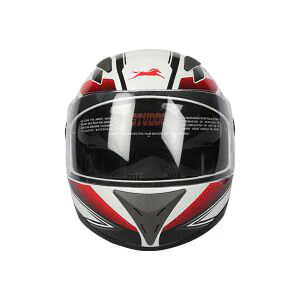 TVS Helmet Full Face White/Red Graphic Design for Extra Style - Image 4