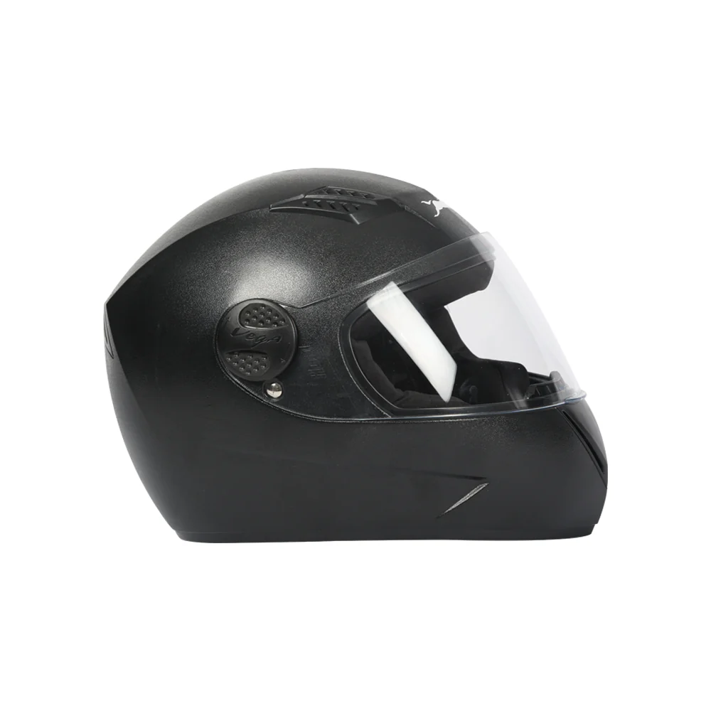 TVS Helmet Full Face Black JE Sleek and Safe Motorbike Helmet - Image 3