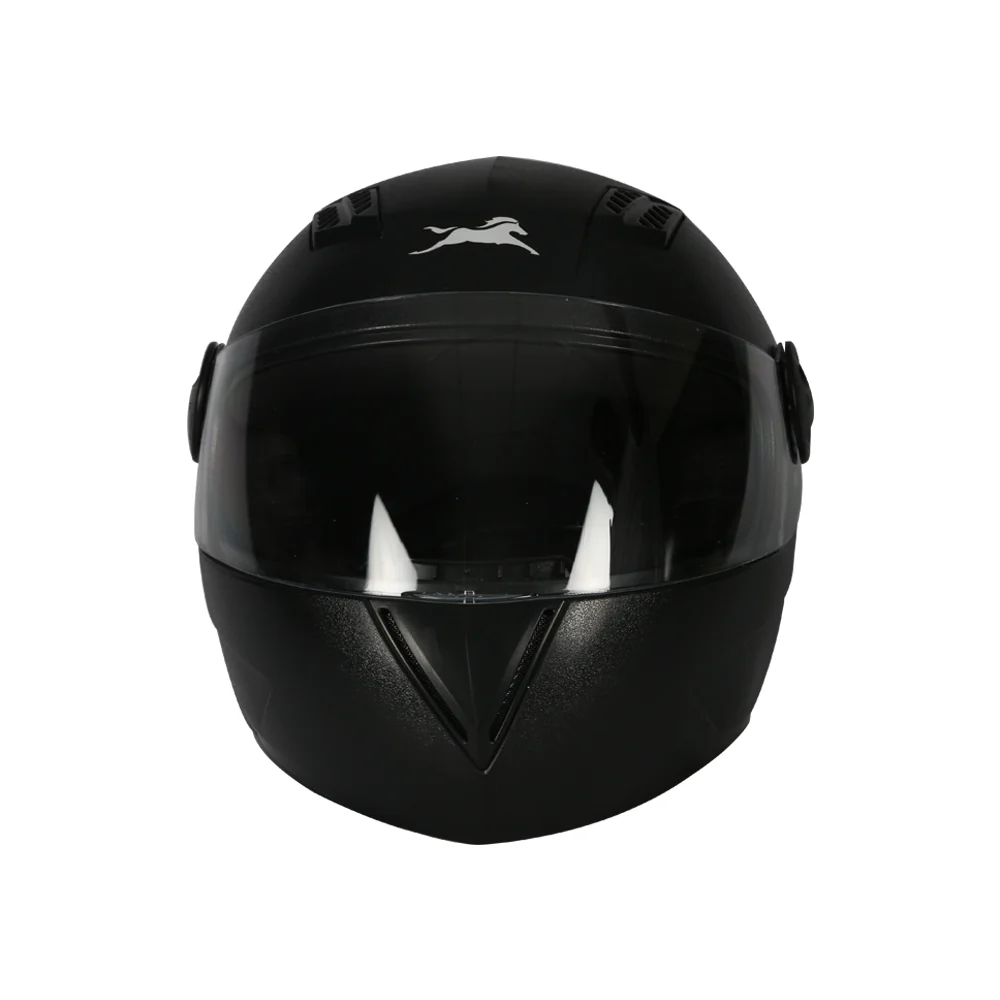 TVS Helmet Full Face Black JE Sleek and Safe Motorbike Helmet - Image 4