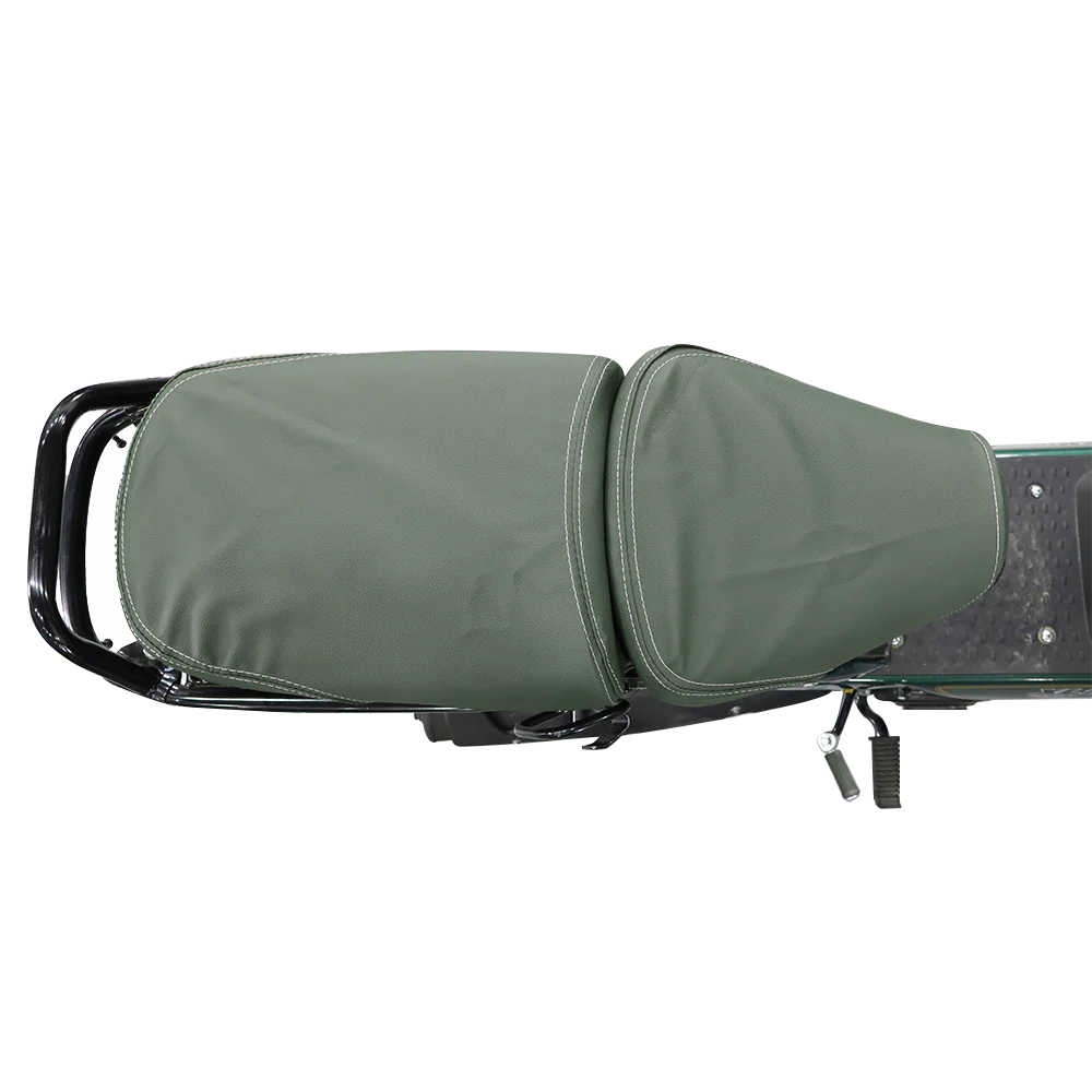 TVS XL100 Green Seat Cover Kit - Sleek and Durable Design - Image 2