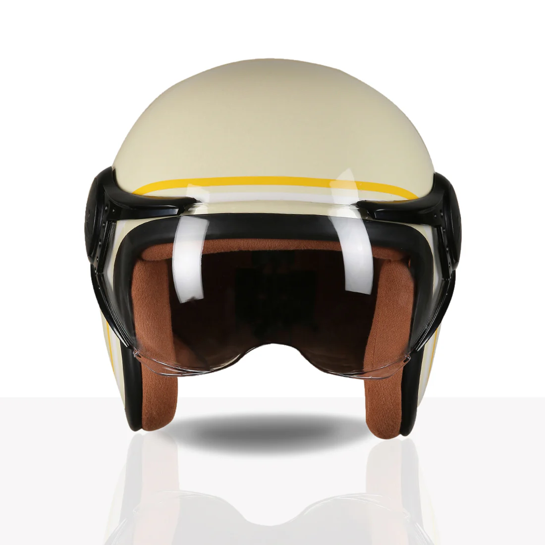 TVS MissFit Helmet for Women | Lightweight Ladies Helmet for Scooter | Stylish Girls Helmet with Extreme Comfort Fit | Women Helmet with Clear Visor | DOT & ISI Certified Helmet for Woman - Image 12