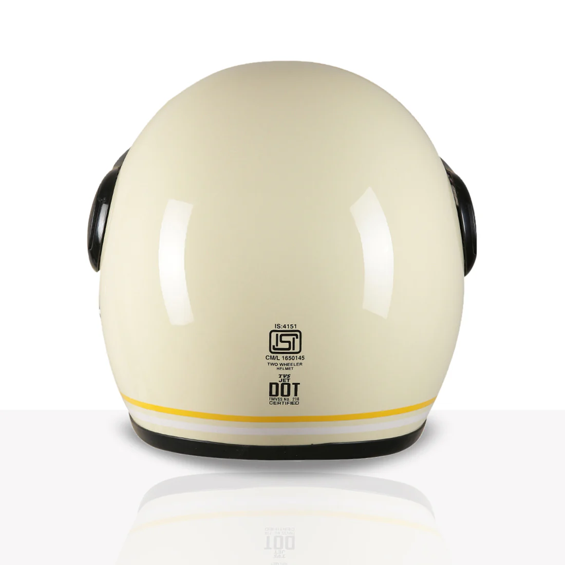 TVS MissFit Helmet for Women | Lightweight Ladies Helmet for Scooter | Stylish Girls Helmet with Extreme Comfort Fit | Women Helmet with Clear Visor | DOT & ISI Certified Helmet for Woman - Image 13