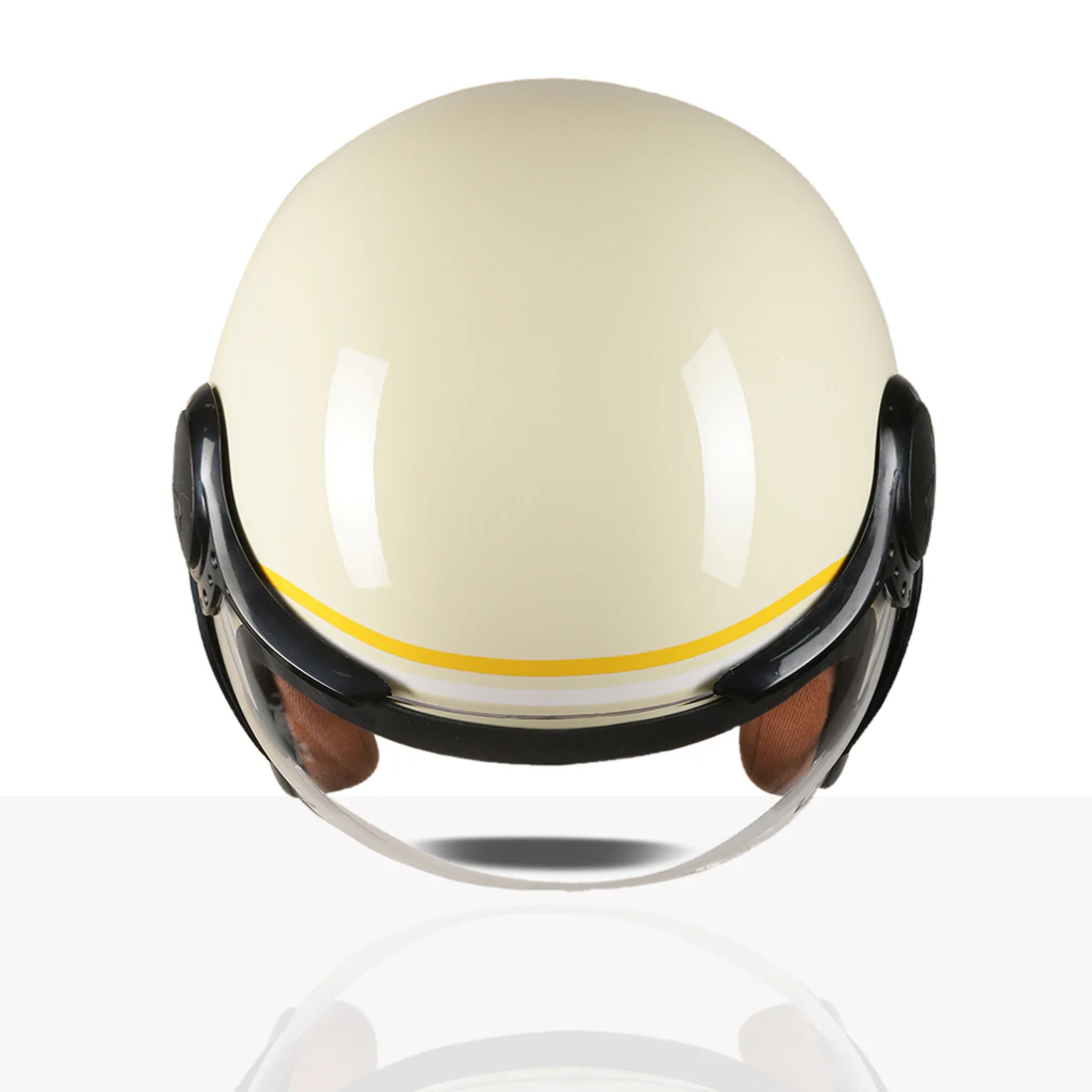 TVS MissFit Helmet for Women | Lightweight Ladies Helmet for Scooter | Stylish Girls Helmet with Extreme Comfort Fit | Women Helmet with Clear Visor | DOT & ISI Certified Helmet for Woman - Image 14