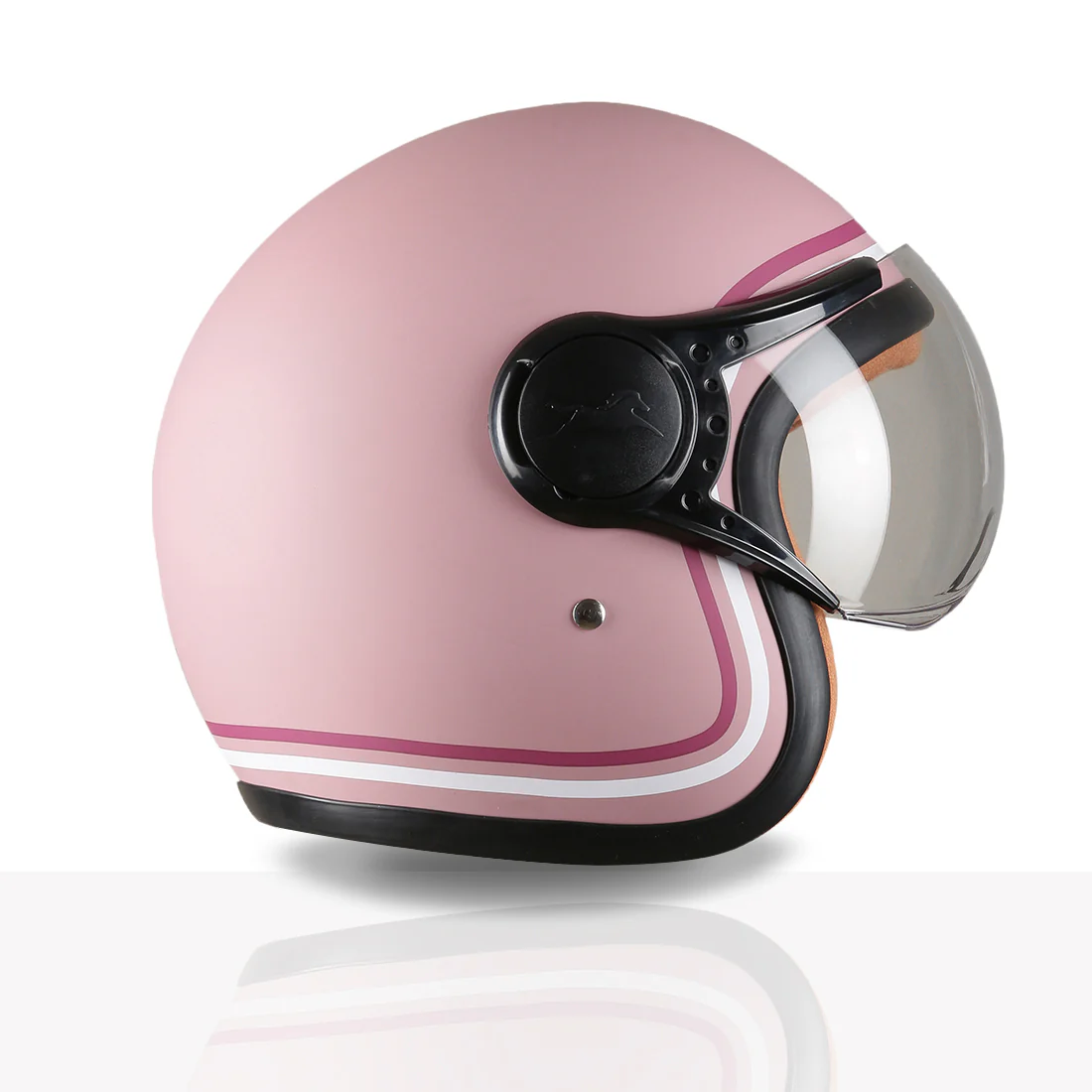 TVS MissFit Helmet for Women | Lightweight Ladies Helmet for Scooter | Stylish Girls Helmet with Extreme Comfort Fit | Women Helmet with Clear Visor | DOT & ISI Certified Helmet for Woman - Image 23