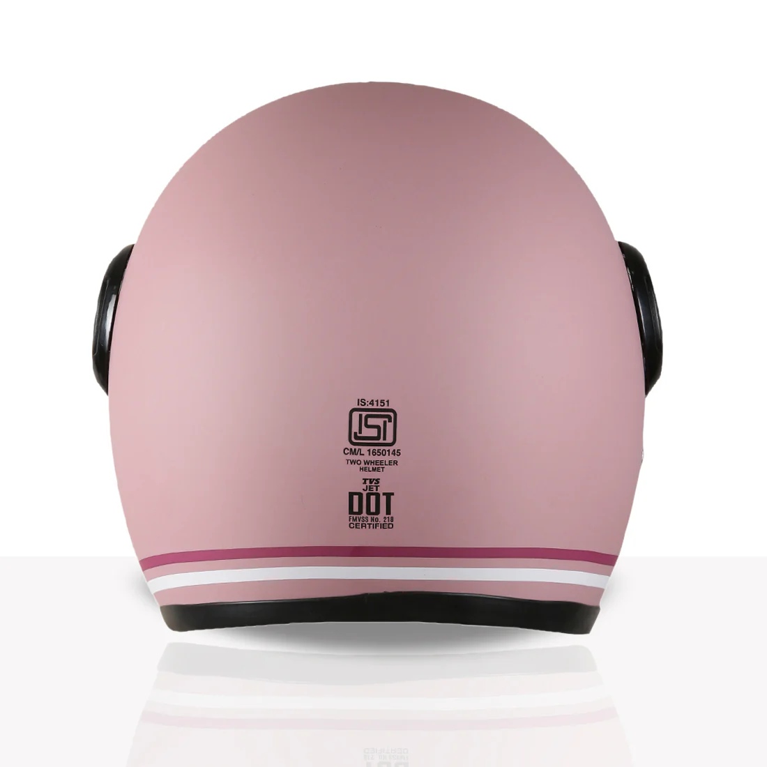TVS MissFit Helmet for Women | Lightweight Ladies Helmet for Scooter | Stylish Girls Helmet with Extreme Comfort Fit | Women Helmet with Clear Visor | DOT & ISI Certified Helmet for Woman - Image 27