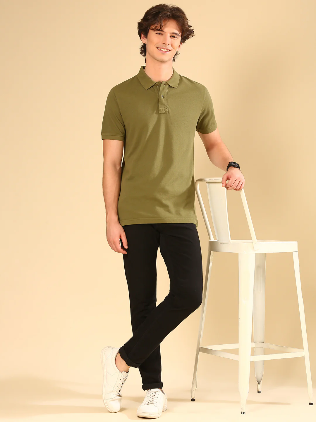 TVS Originals 100% Cotton Overdyed Polo T-Shirt for Men | Heavyweight 240 GSM | Washed Finish for Vintage Look | Classic Fit with Side Slits | Soft Ribbed Collar | Durable, Pre-washed, Premium Feel - Image 19