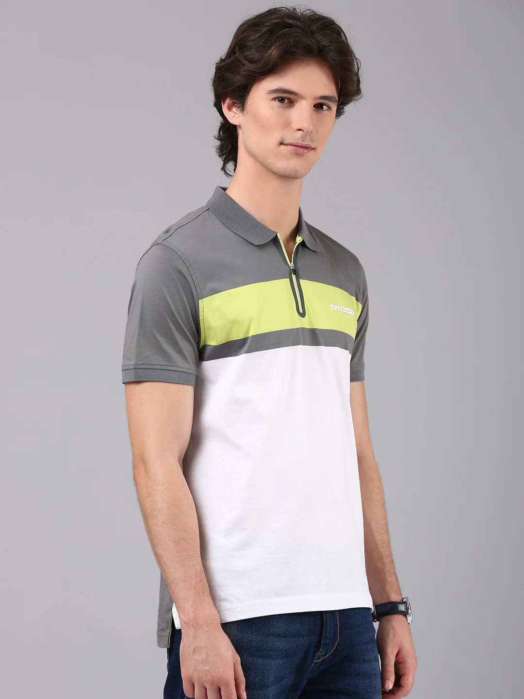 TVS Originals Racing 100% Cotton Mercerised Polo T-Shirt | 180 GSM | Sleek Zipper Placket | Soft Sheen Finish | Lightweight & Durable | Regular Fit | Heat-Sealed Neck | Premium Everyday Wear - Image 37