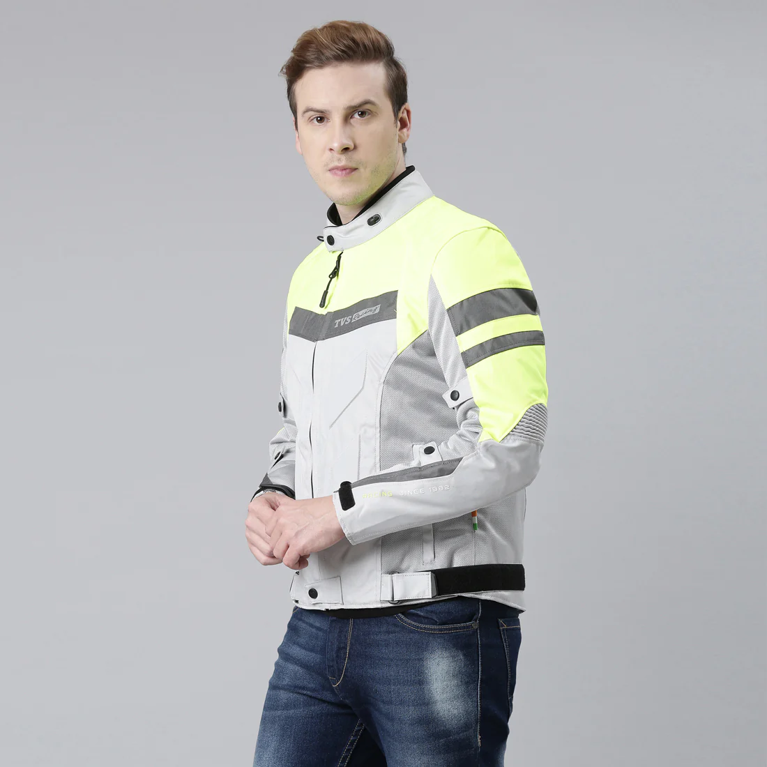 TVS Racing Aegis 3-Layer Riding Jacket for Men- All Weather Adaptability, CE Level 2 Armour Protection-Premium Bike Jackets for Bikers - Image 22