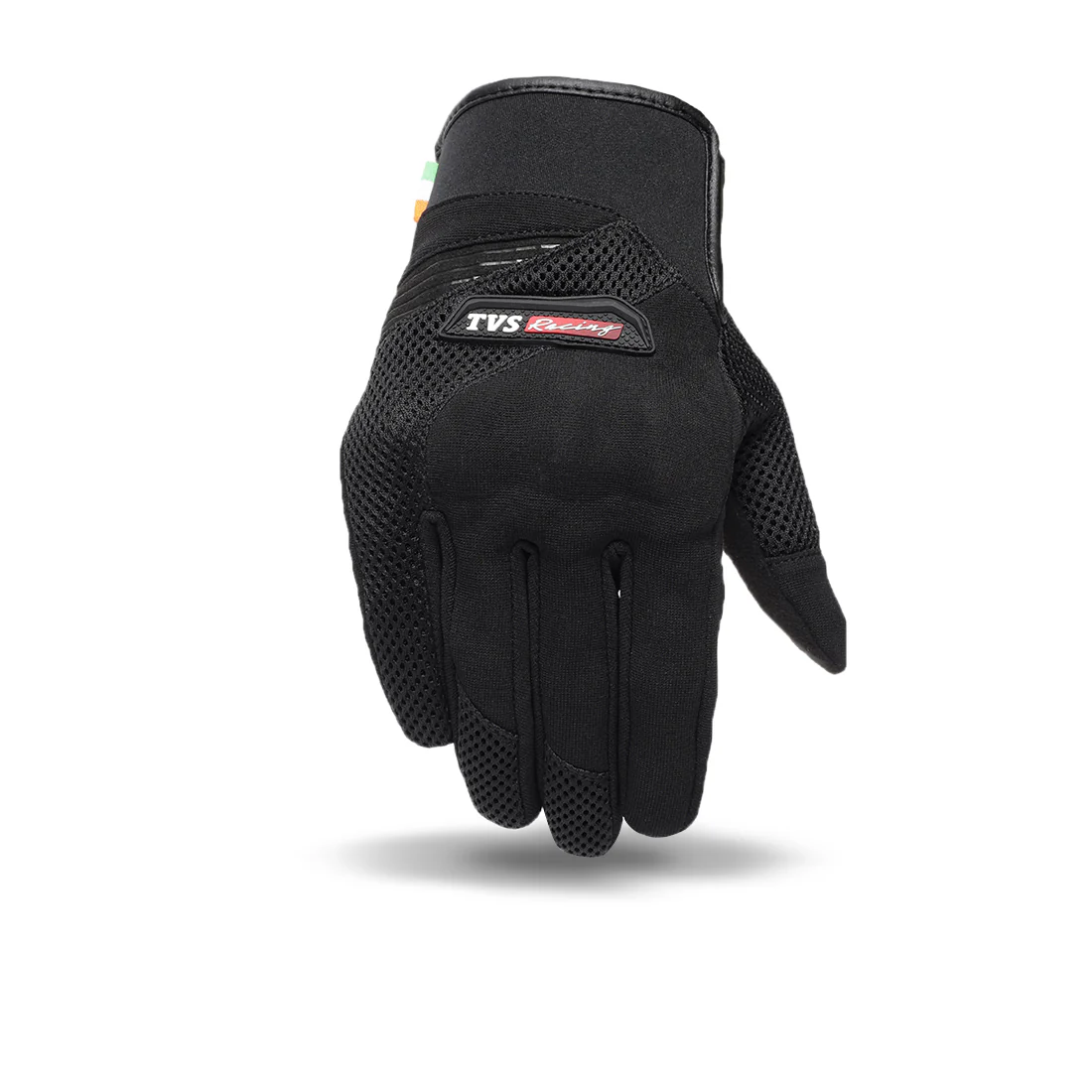 TVS Racing Beast Riding Gloves | All-Weather Riding Protection | Corduroy Top | PVC Knuckle Guard | Touchscreen Ready | Breathable Airmesh | Anti-Fatigue Padded Palm | Men’s Motorcycle Gloves - Image 2