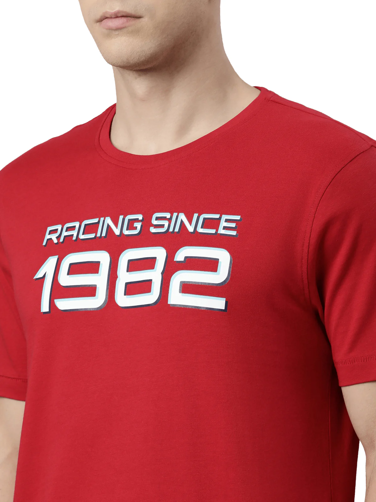 TVS Racing Classic Round Neck Cotton T-Shirt for Men - Image 10
