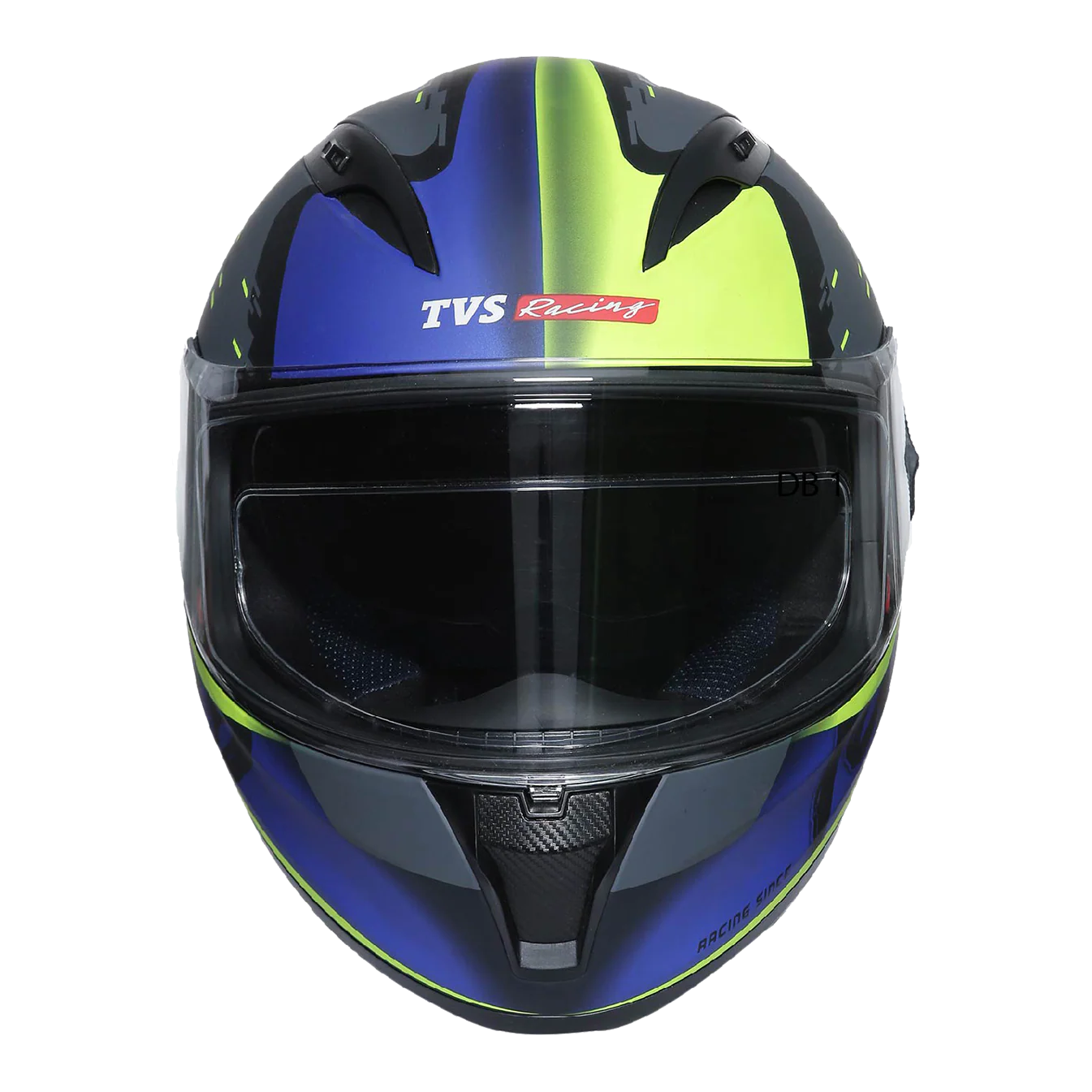 TVS Racing Dual Visor Helmet for Men – Anti-Fog Pin-Lock, Aerodynamic Design & DOT/ISI/ECE Certified – Premium Full Face Helmet For Men - Image 11