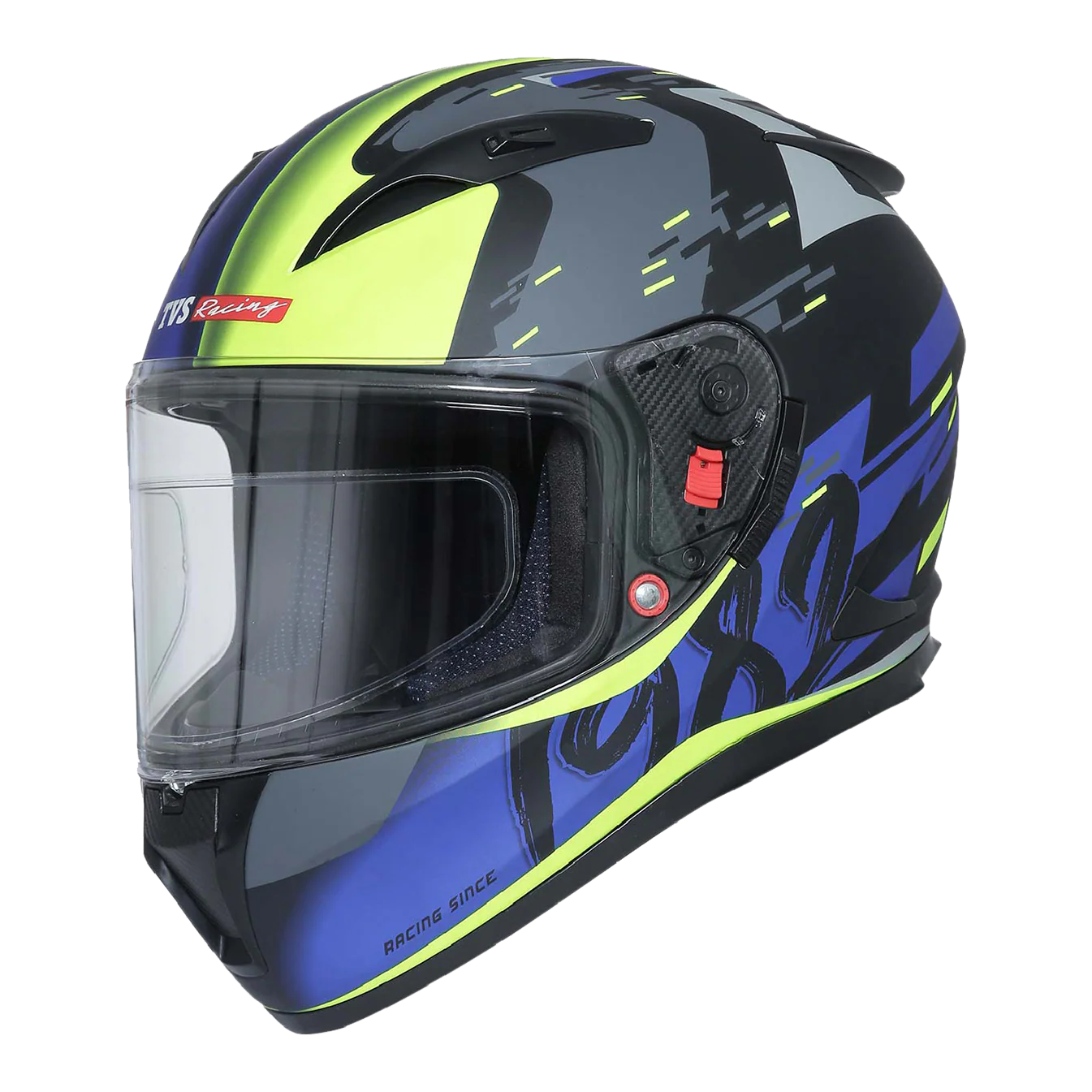 TVS Racing Helmet for Men – Anti-Fog Pin-Lock, Aerodynamic Design & DOT/ISI/ECE Certified – Premium Bike Helmet with Secure Fastening - Image 9