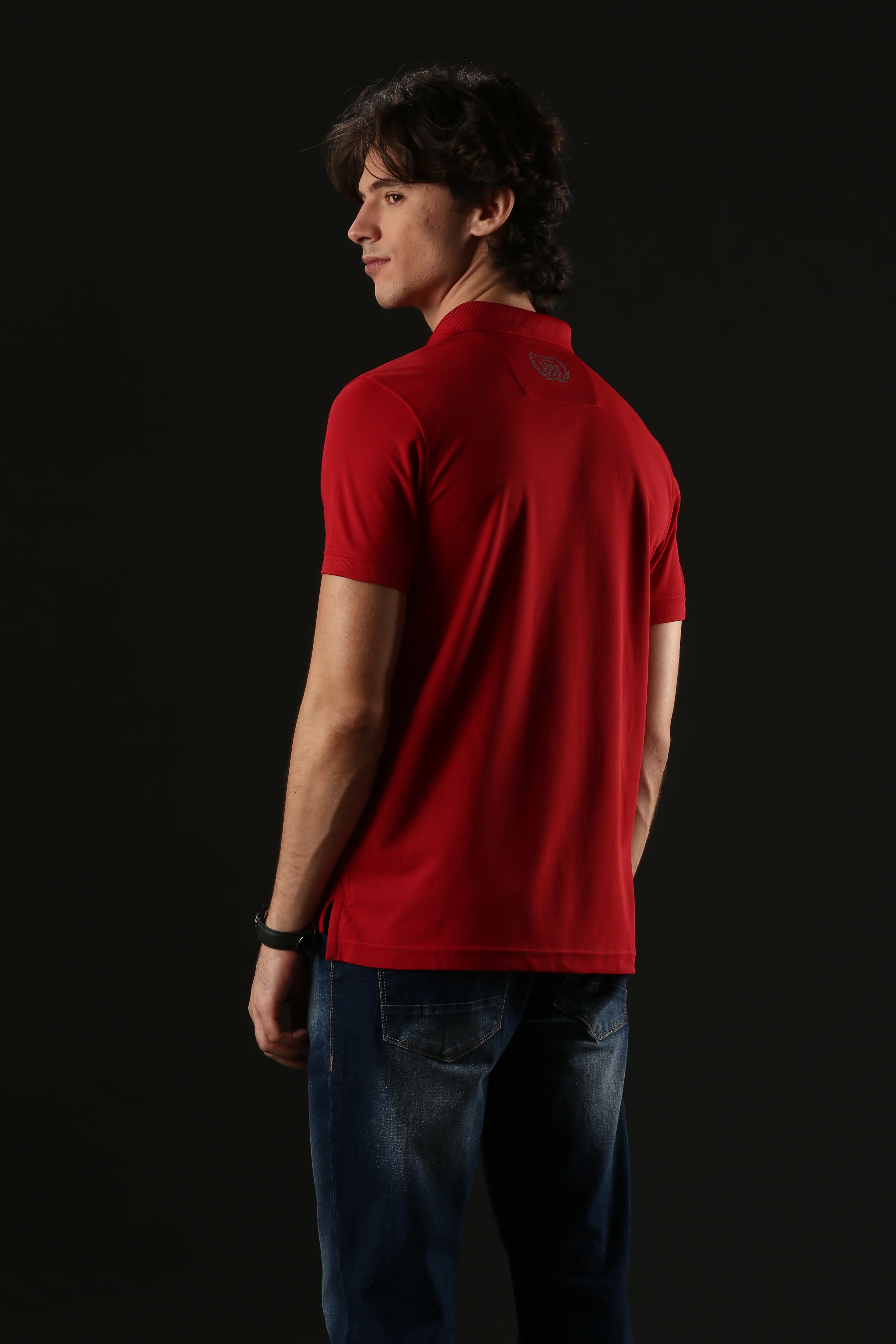 TVS Originals Racing Men’s Polo T-Shirt | 100% Polyester | Quick-Dry | Antimicrobial Finish | Zipper Placket | Reflective Branding | Lightweight Activewear | 200 GSM | Regular Fit - Image 13
