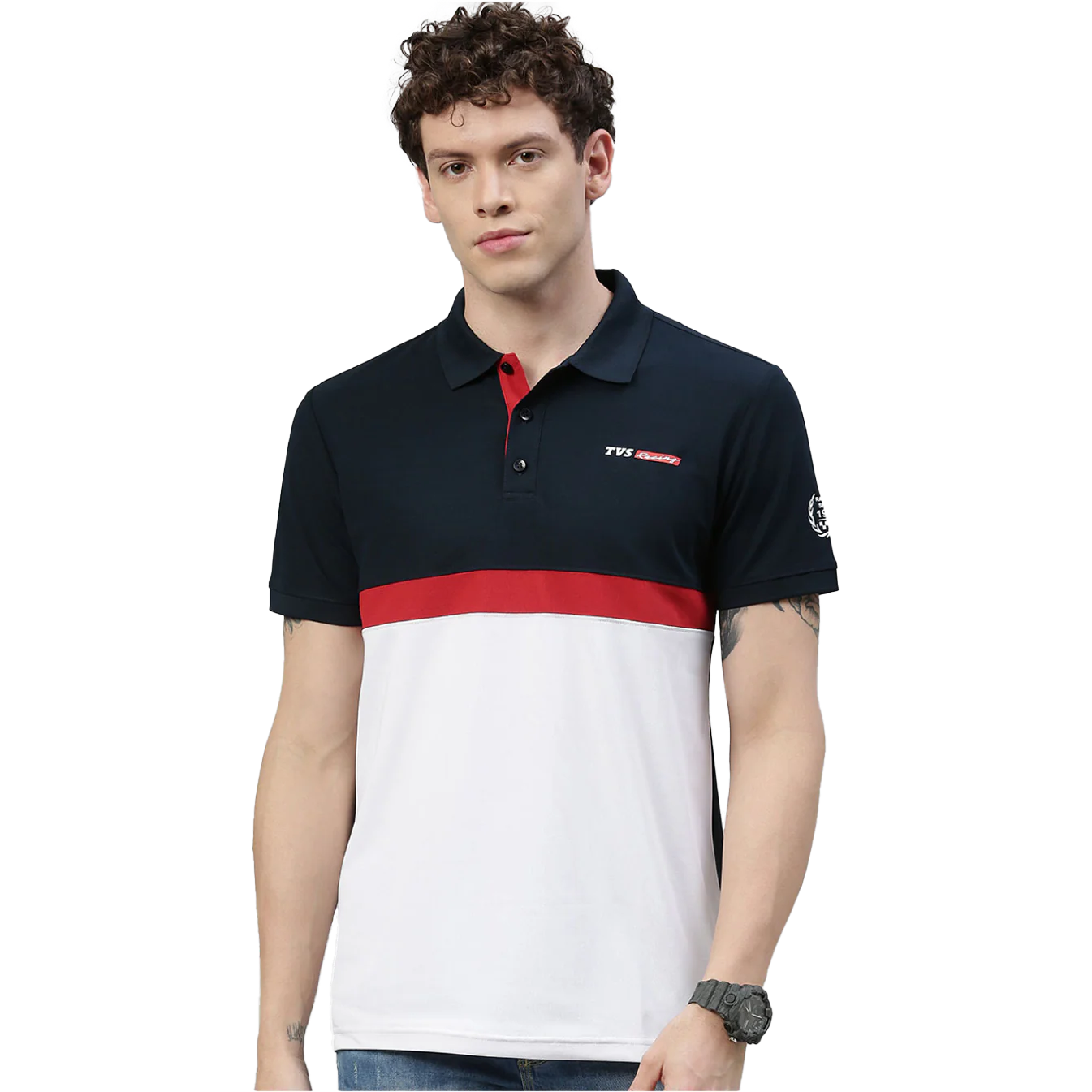 TVS Racing Polo T Shirt | Polyester Polo T-Shirt - Image 13