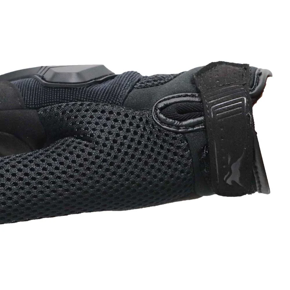 TVS Racing City Riding Gloves Black Lightweight and Durable Protection - Image 6